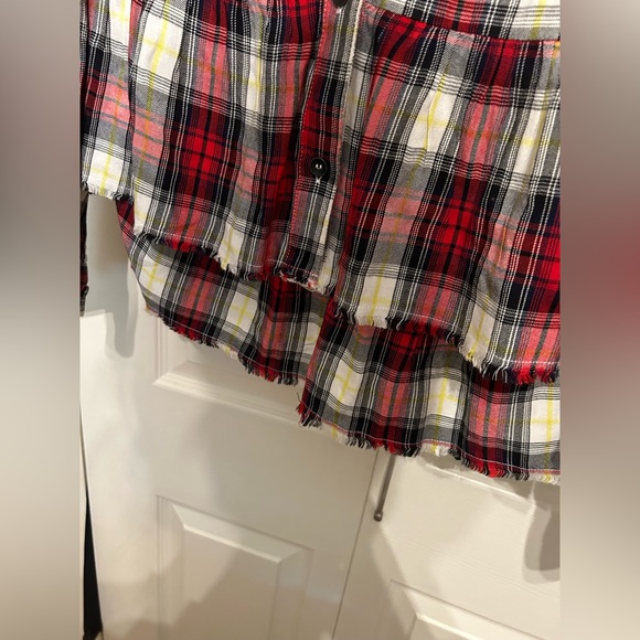 Splendid Patterned (Plaid) Blouse - Picture 5 of 9